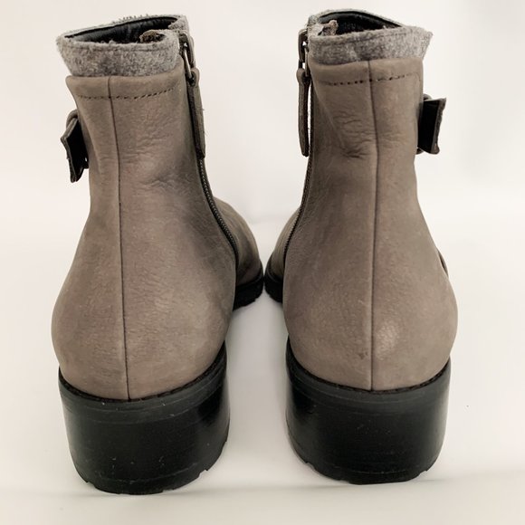 Caslon Oaklee Water Resistant Bootie Stone Nubuck 10 - Picture 4 of 8
